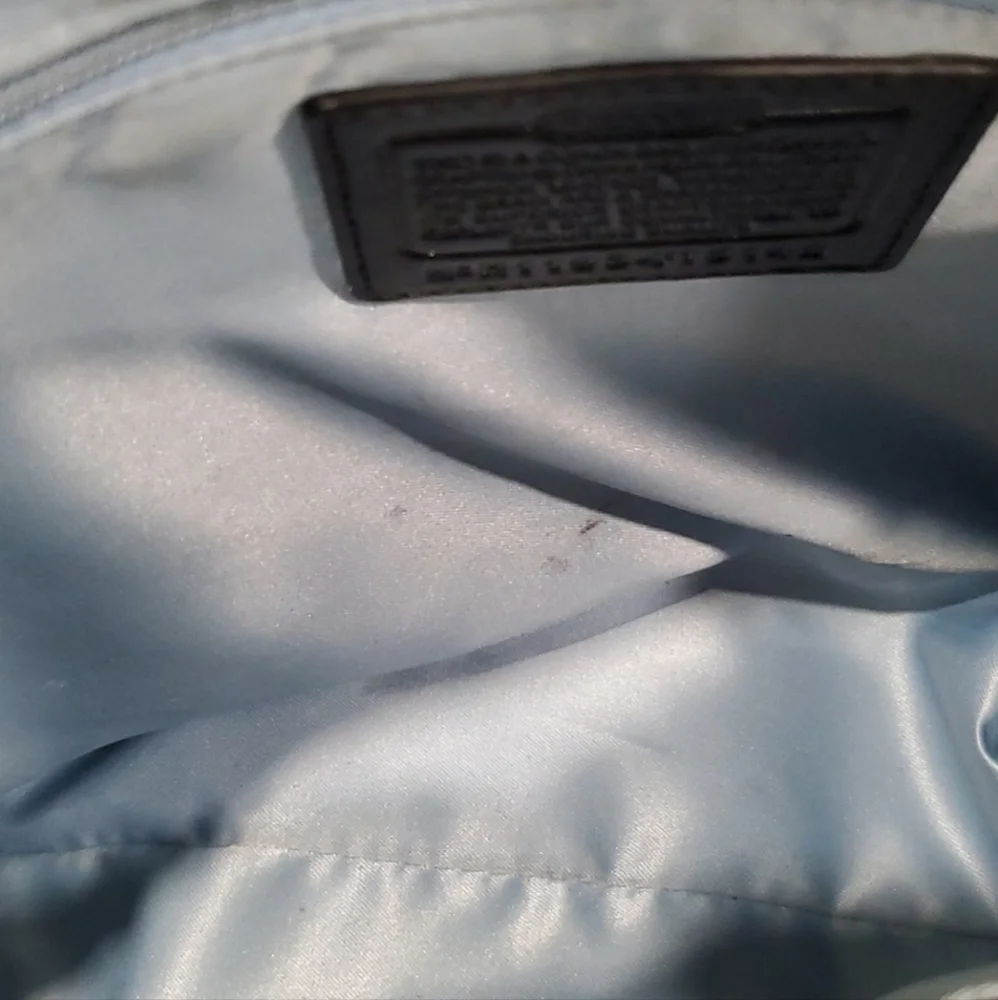 Coach Patent Leather Bag